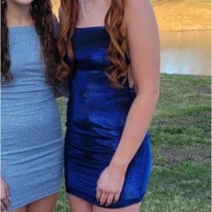 Breezeexclusive Royal Blue Formal Dress